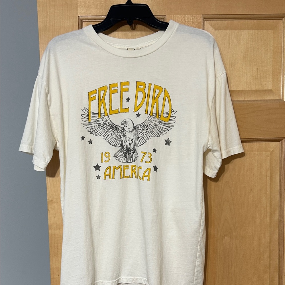 Vintage Graphic Tee - Cream
